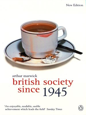 cover image of British Society Since 1945
